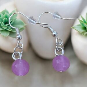 The Amethyst Glow Earrings