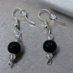 Midnight Spark Dangle