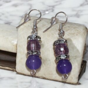 Lavender Twilight Earrings