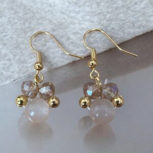 Golden Glow Elegance Earrings