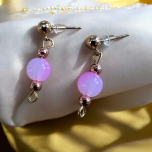 Rosé Bloom Earrings