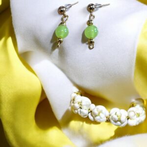 Mint Spark Earrings