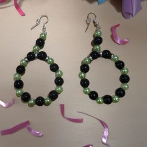 Emerald Calm Hoops