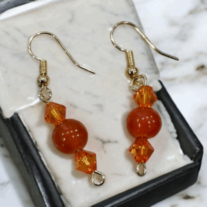 Fiery Fortune Earrings