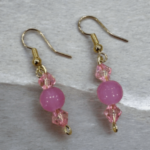 Pink Dragonfly Dreams Earrings
