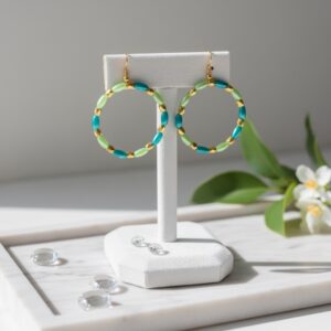 Lagoon Luxe Hoops