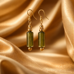Olive Opulence Earrings